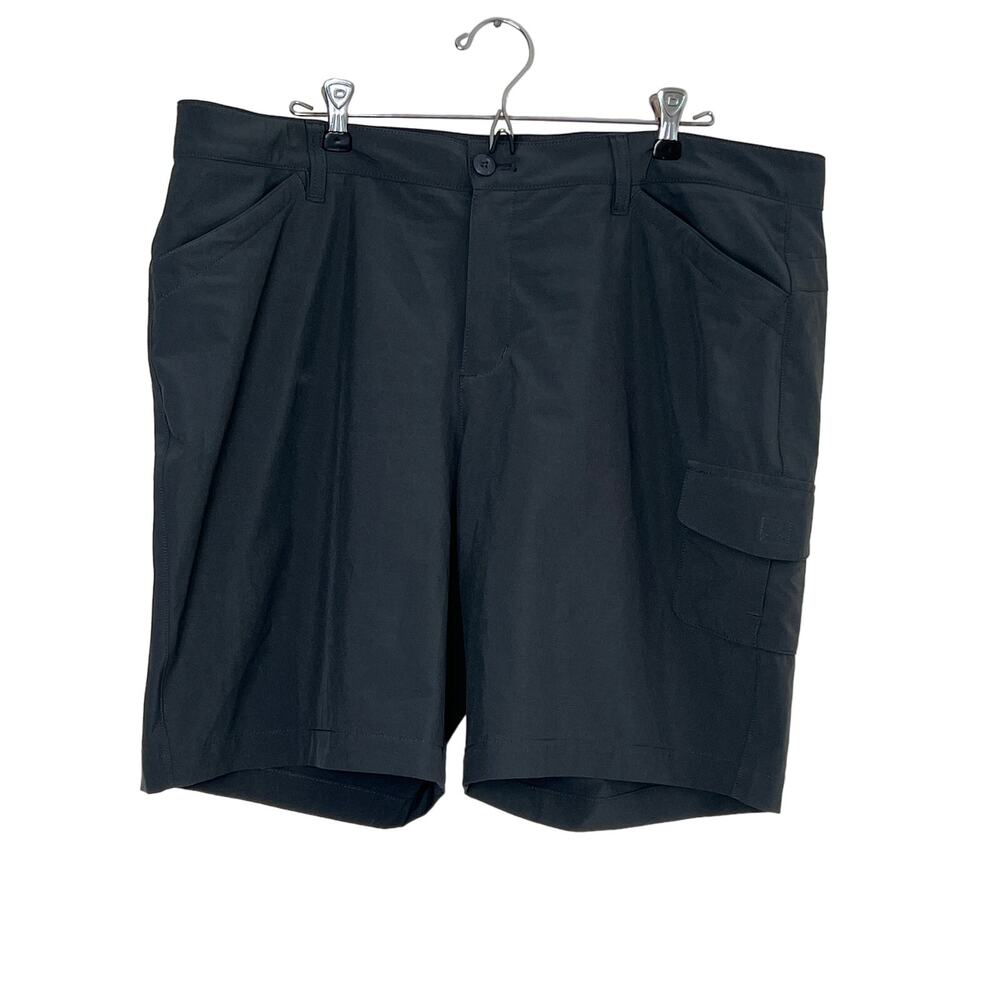 Eddie Bauer Womens Gray Cargo Shorts